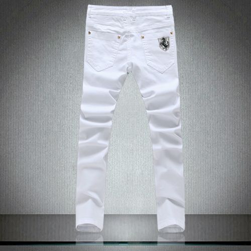 Jeans pour jeunesse pieds Slim en coton Quatre saisons - Ref 1464509