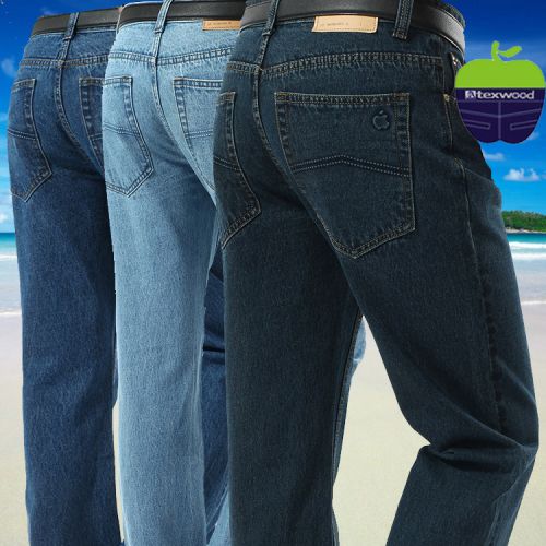 Jeans droite ATEX WOOD coton pour Quatre saisons - Ref 1464537
