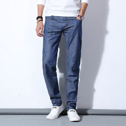 Jeans pour adolescent coupe droite en CVC automne - Ref 1464538