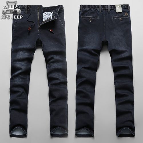 Jeans pour grands chantiers droite AFS JEEP coton automne - Ref 1464542
