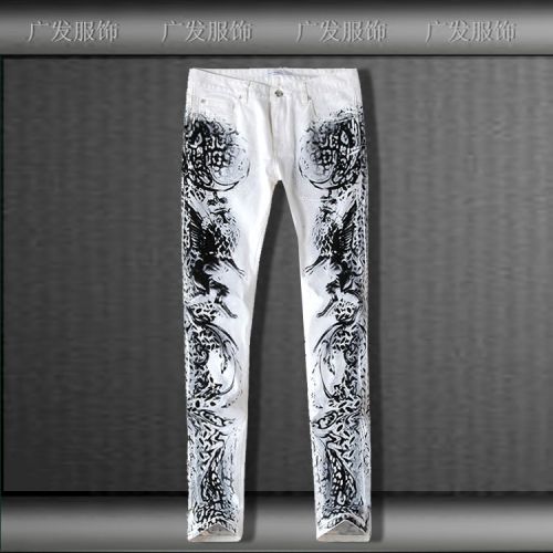 Jeans pour grands chantiers pieds Slim en coton été - Ref 1464572