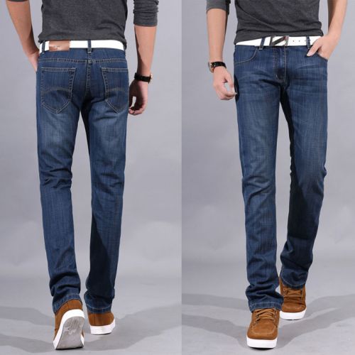 Jeans pour jeunesse coupe droite en coton Quatre saisons - Ref 1464582