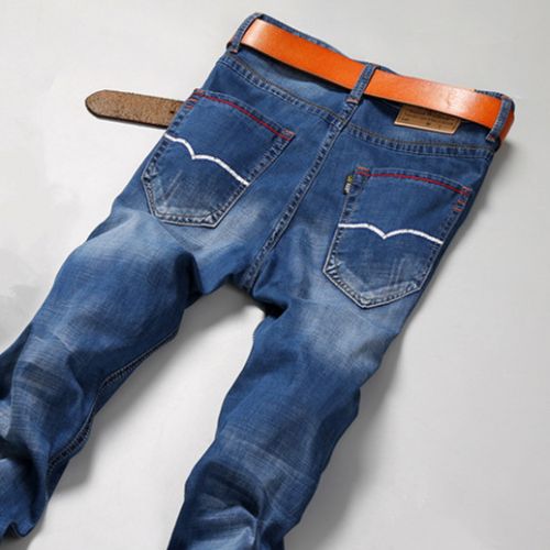 Jeans pour adolescent coupe droite JEANS en CVC été - Ref 1464591