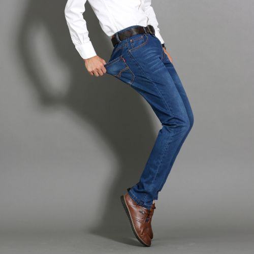 Jeans pour jeunesse coupe droite en coton Quatre saisons - Ref 1464599