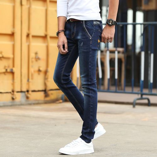 Jeans pour adolescent JUSTMERRY en coton automne - Ref 1464600