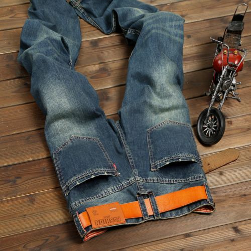 Jeans pour jeunesse coupe droite JEANS en coton automne - Ref 1464603