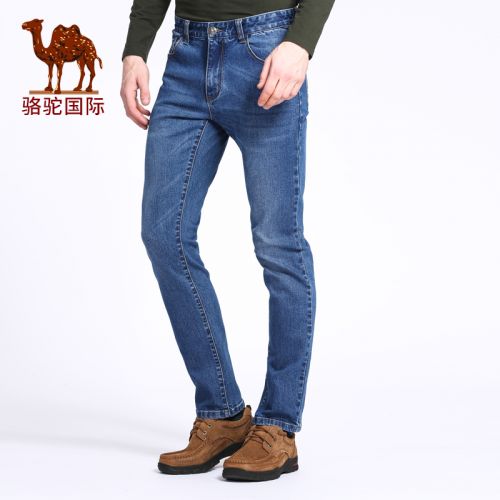 Jeans pour jeunesse coupe droite Coton, fibre élastique de polyuréthane spandex - Ref 1464607