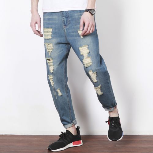 Jeans pour grands chantiers Sarouel en coton été - Ref 1464625