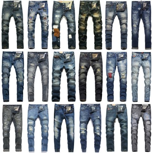 Jeans pour jeunesse coupe droite JEANS en coton Quatre saisons - Ref 1464632