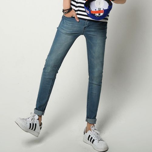Jeans pour adolescent pieds Slim en CVC été - Ref 1464658