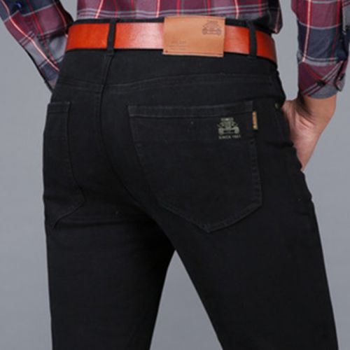 Jeans pour jeunesse coupe droite EDENBO en coton automne - Ref 1464662