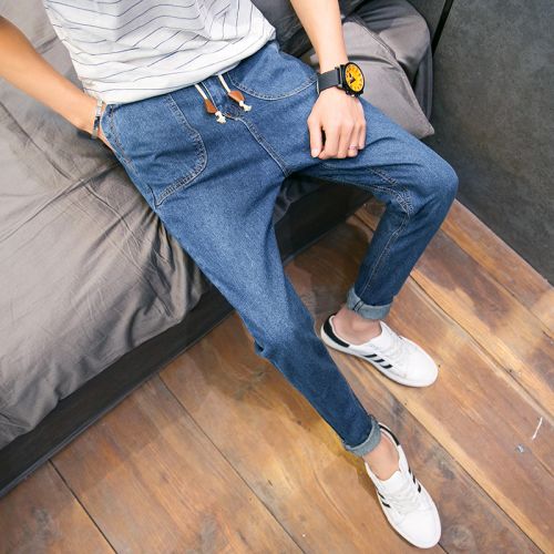 Jeans pour adolescent Sarouel SKXGF en coton Quatre saisons - Ref 1464694