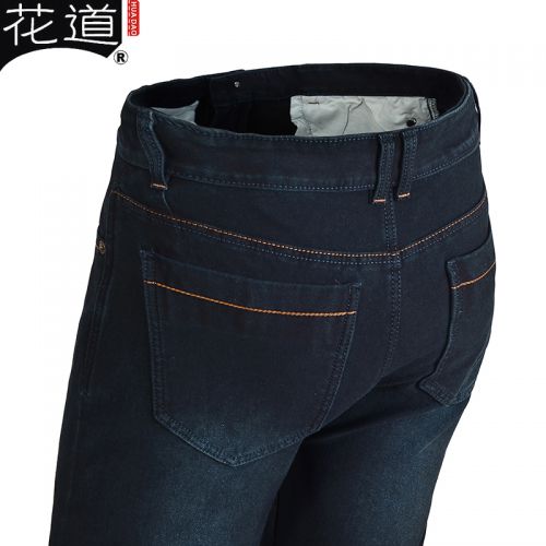 Jeans pour jeunesse coupe droite en coton hiver - Ref 1464715