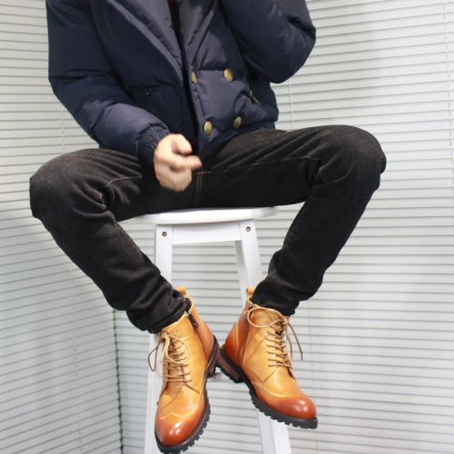 Jeans pour jeunesse Sarouel, pieds Slim en coton hiver - Ref 1464720