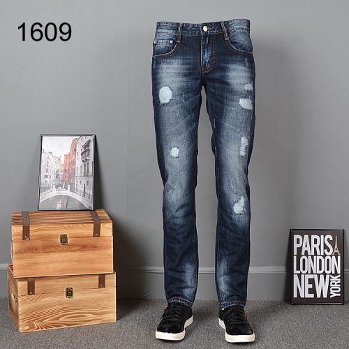 Jeans pour jeunesse pieds Slim en coton printemps - Ref 1464744
