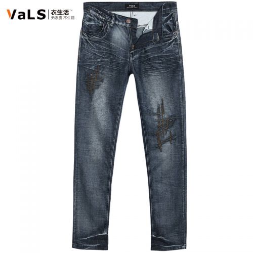 Jeans pour jeunesse coupe droite VALS en CVC printemps - Ref 1464748