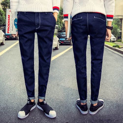 Jeans pour jeunesse pieds Slim JEANS en coton automne - Ref 1464760