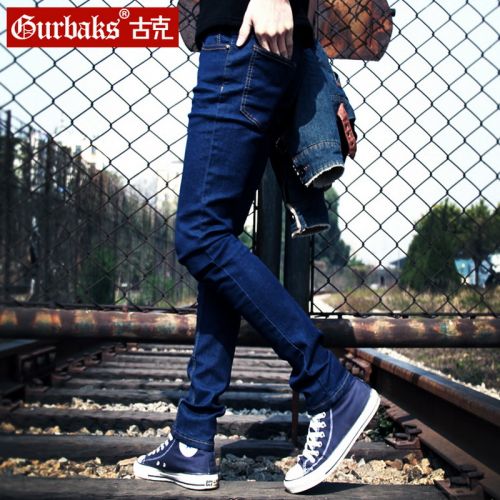 Jeans pour jeunesse pieds Slim GURBAKS en coton Quatre saisons - Ref 1464802