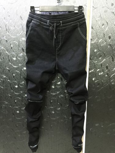 Jeans pour jeunesse pieds Slim en coton Quatre saisons - Ref 1464835