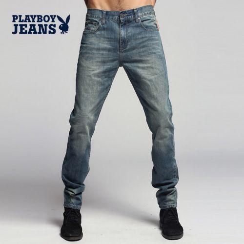 Jeans pour jeunesse coupe droite PLAYBOY en coton Quatre saisons - Ref 1464851