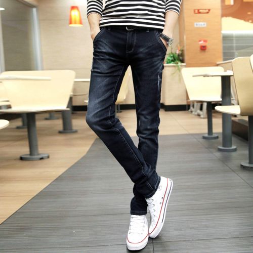 Jeans pour adolescent pieds Slim KEIDENLION en CVC automne - Ref 1464888