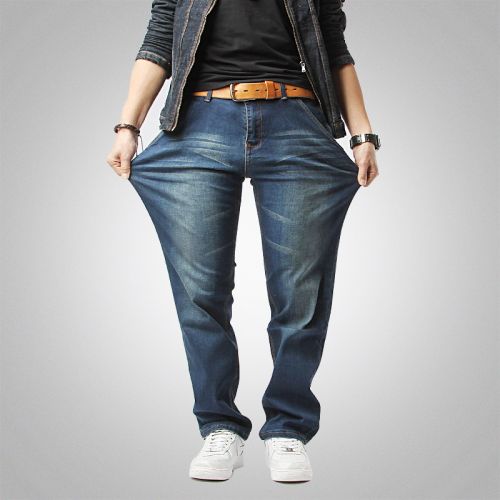 Jeans droite YZGF coton pour Quatre saisons - Ref 1464905