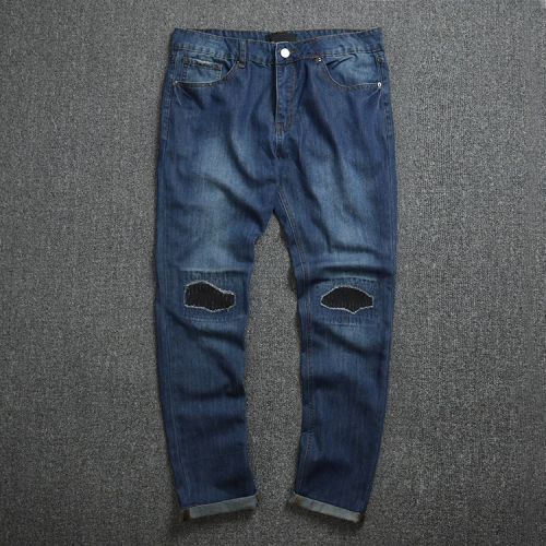Jeans pour jeunesse en coton printemps - Ref 1464939