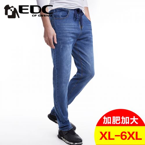 Jeans pour grands chantiers droite EDC OF GIVENSI coton été - Ref 1465017