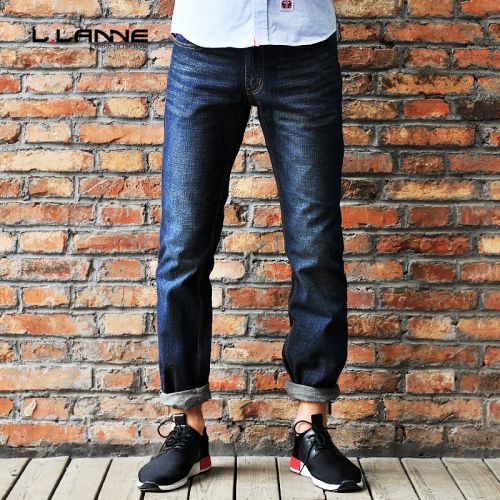 Jeans pour jeunesse coupe droite LLANNE en coton Quatre saisons - Ref 1465060
