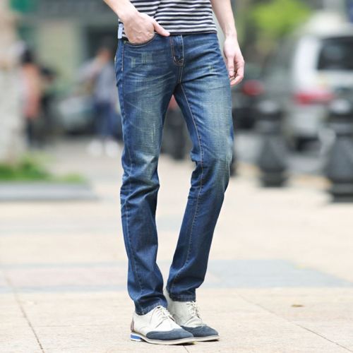 Jeans pour jeunesse coupe droite en coton Quatre saisons - Ref 1465127