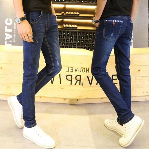 Jeans pour adolescent pieds Slim automne - Ref 1465142