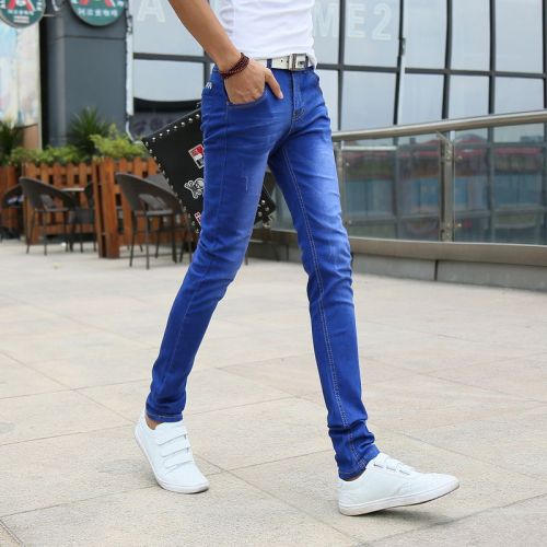 Jeans pour adolescent pieds Slim Quatre saisons - Ref 1465160