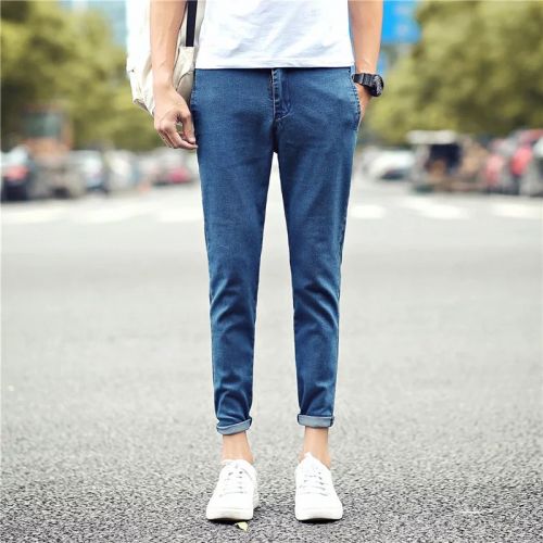 Jeans pour adolescent pieds Slim été - Ref 1465179