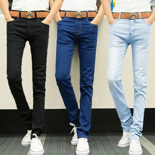 Jeans pour adolescent pieds Slim Quatre saisons - Ref 1465313
