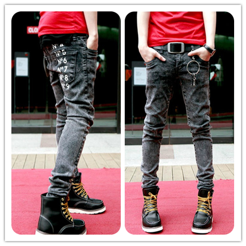 Jeans pour adolescent pieds Slim Quatre saisons - Ref 1465331