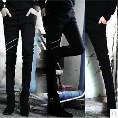 Jeans pour adolescent pieds Slim en coton été - Ref 1465344