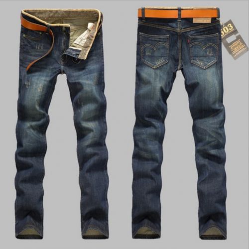 Jeans pour adolescent coupe droite en CVC Quatre saisons - Ref 1465351