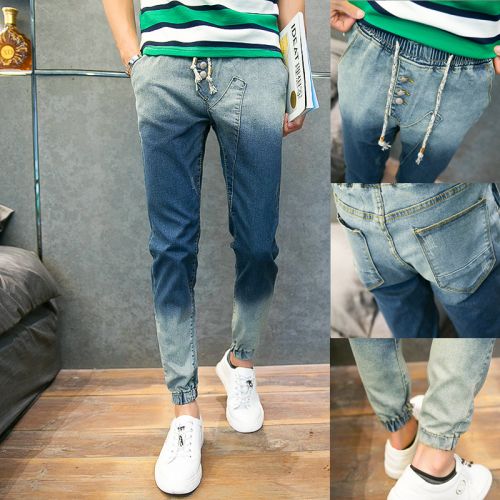Jeans pour adolescent pieds Slim automne - Ref 1465358
