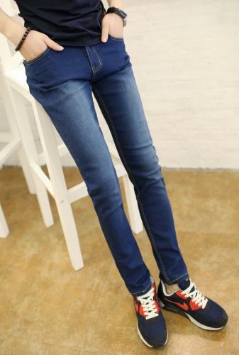Jeans pour adolescent pieds Slim automne - Ref 1465388