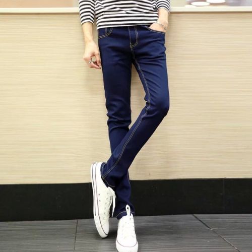 Jeans pour adolescent pieds Slim Quatre saisons - Ref 1465391