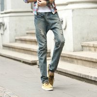 Jeans pour adolescent pieds Slim Quatre saisons - Ref 1465461