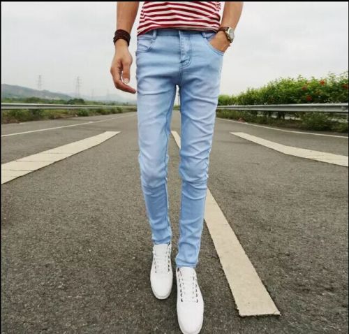 Jeans pour adolescent pieds Slim en CVC Quatre saisons - Ref 1465544