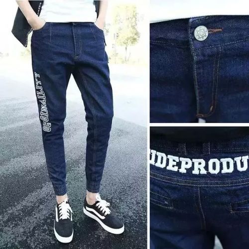 Jeans pour adolescent pieds Slim Quatre saisons - Ref 1465605