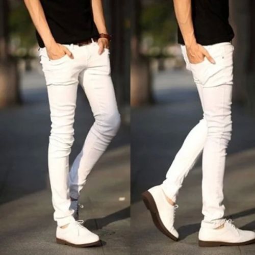 Jeans pour adolescent pieds Slim en Résine de fibres coton Quatre saisons - Ref 1465610