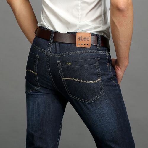 Jeans pour jeunesse coupe droite en coton Quatre saisons - Ref 1465616