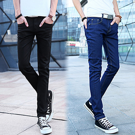 Jeans pour adolescent pieds Slim JEANS été - Ref 1465643