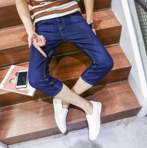 Jeans pour adolescent pieds Slim JEANS été - Ref 1465654