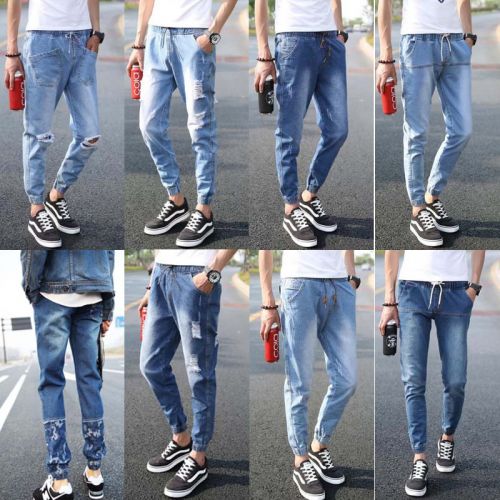 Jeans pour adolescent pieds Slim Quatre saisons - Ref 1465758