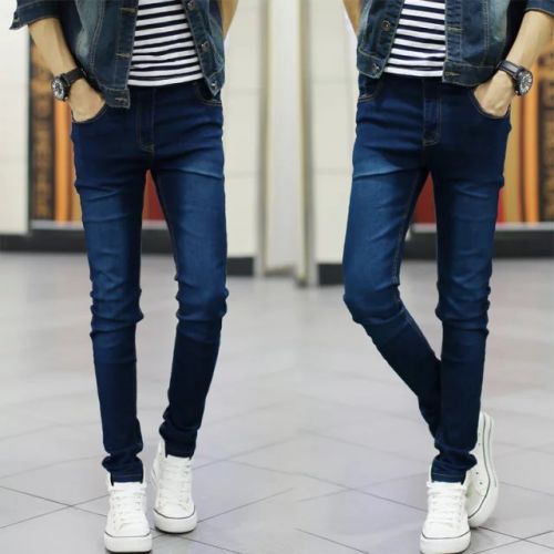 Jeans pour adolescent pieds Slim Quatre saisons - Ref 1465905