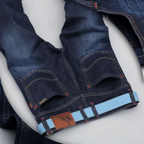 Jeans pour jeunesse coupe droite en coton Quatre saisons - Ref 1465959